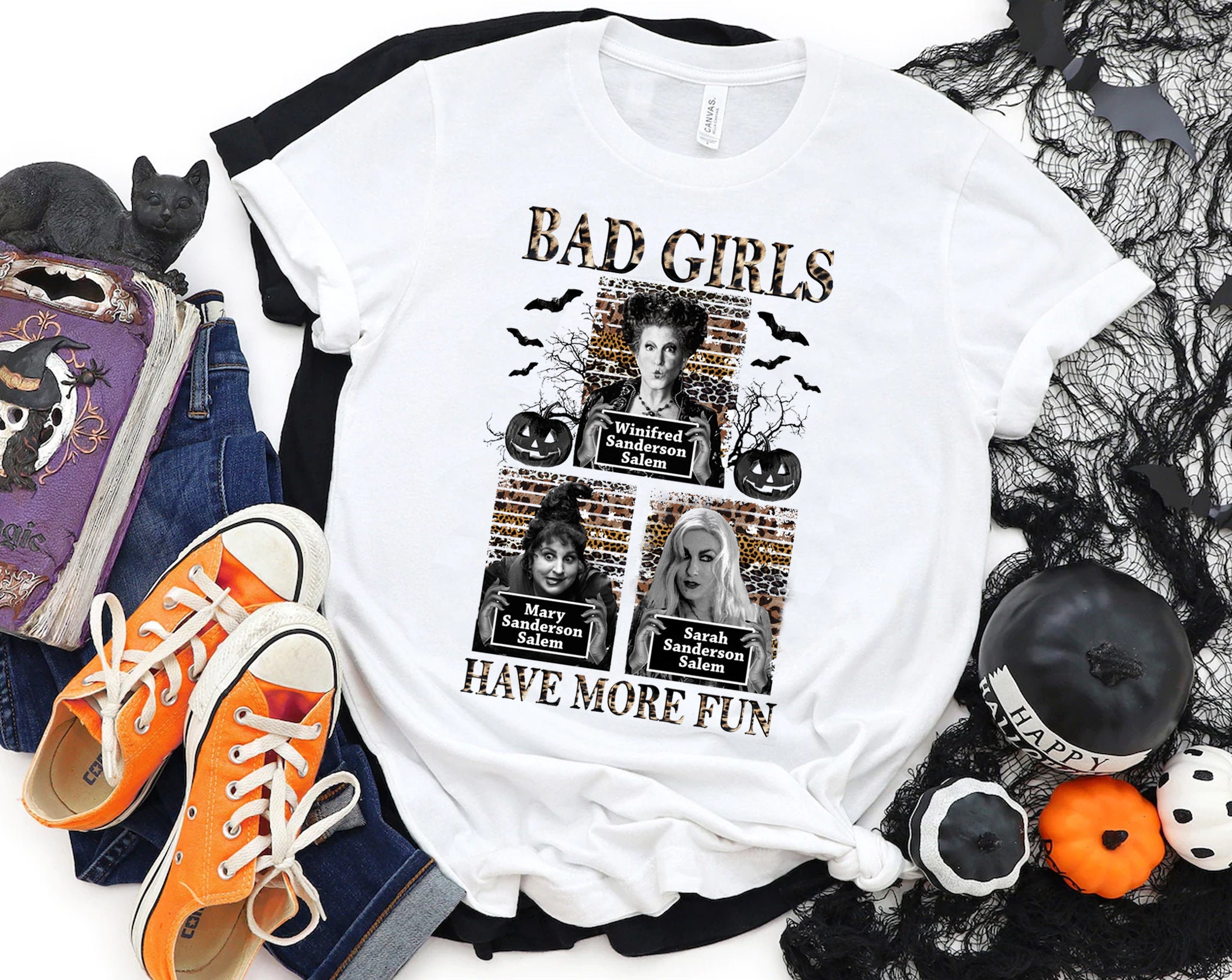 Bad Girls Have More Fun Halloween T-Shirt