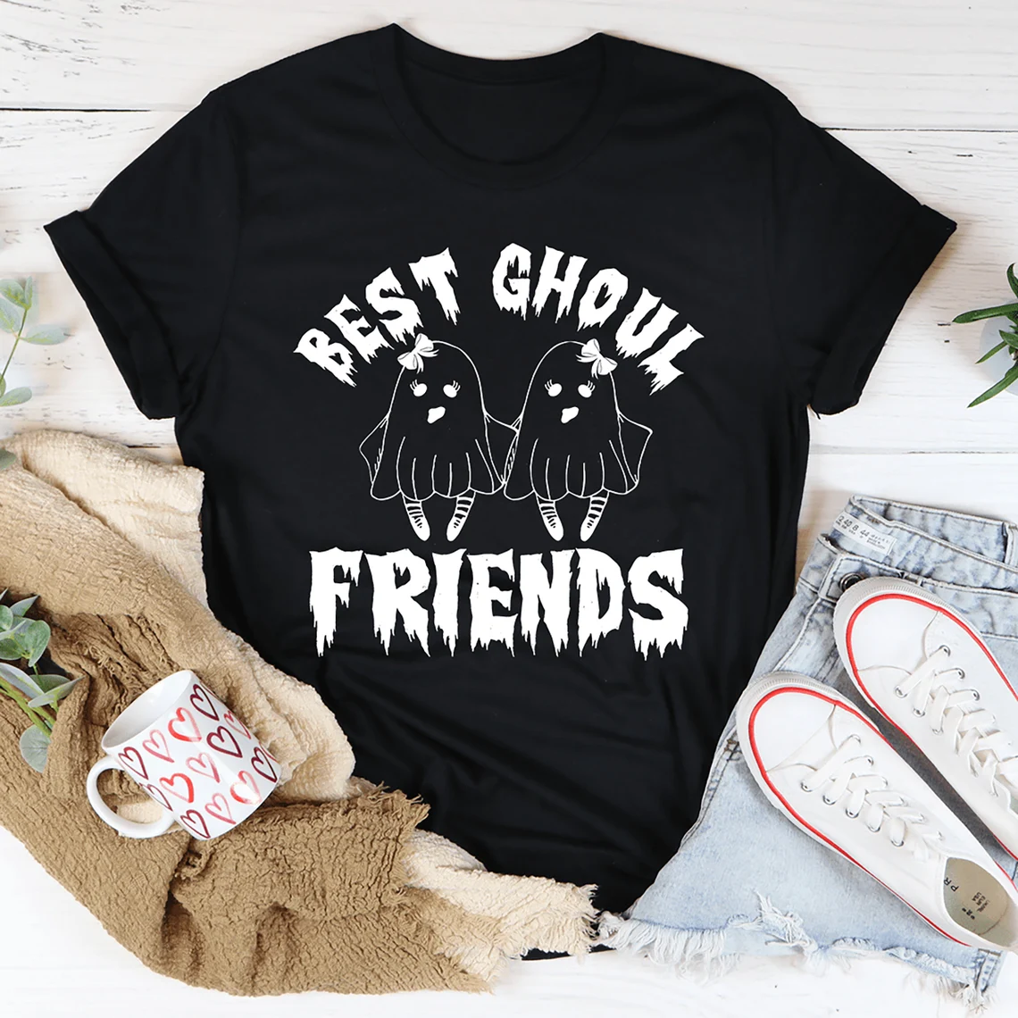 Best Ghoul Friends Unisex T-Shirt