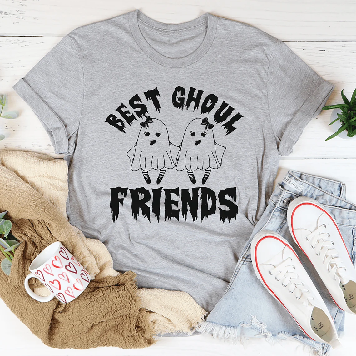 Best Ghoul Friends Unisex T-Shirt