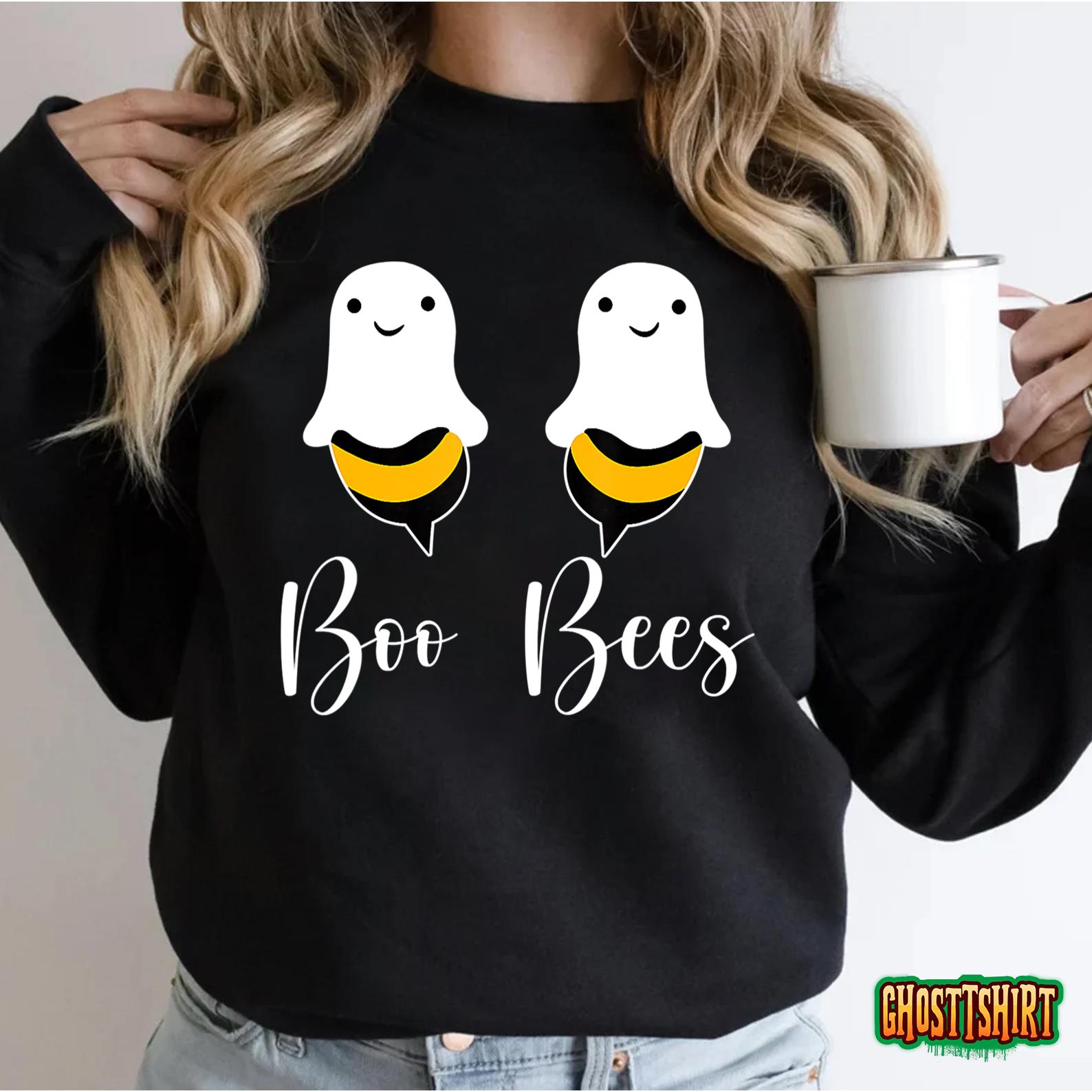 Boo Bees Couples Halloween Costume Funny Boobee T-Shirt