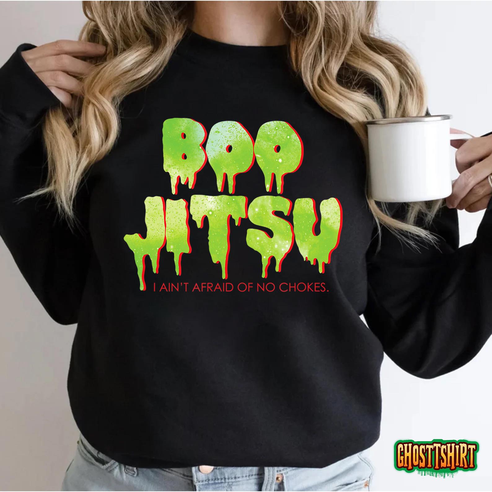 Boo Jitsu Shirt – Funny Halloween BJJ Jiu Jitsu T-Shirt