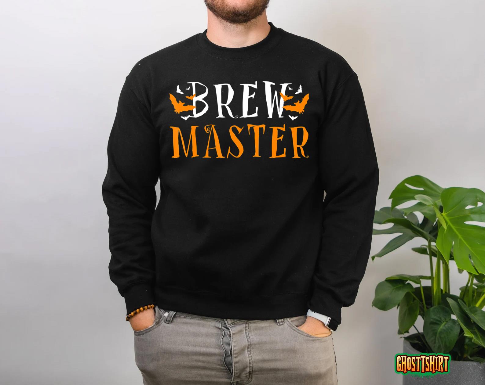 Brew Master Halloween Baby Reveal Outfit Halloween Pregnancy Sweatshirt