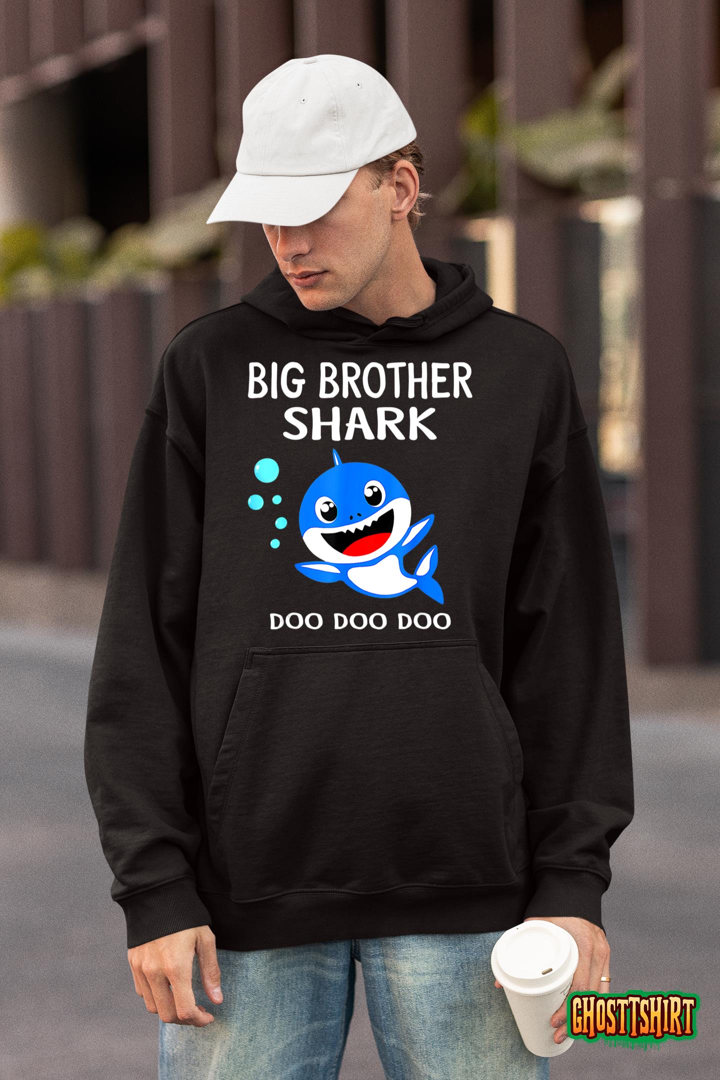 Brother Shark Shirt Halloween Christmas Boys Men Family T-Shirt Brother Shark Shirt Halloween Christmas Boys Men Family T-Shirt