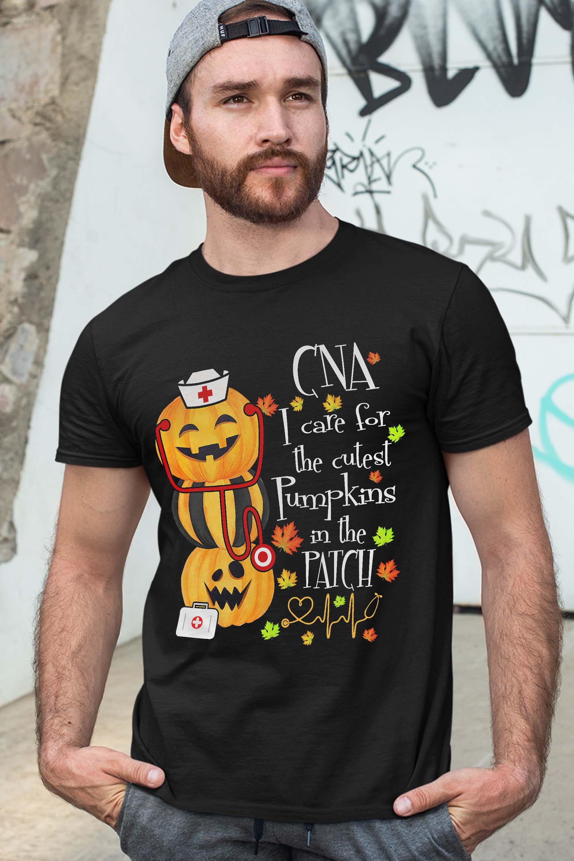 CNA I Care For The Cutest Pumpkin In The Patch Halloween T-Shirt