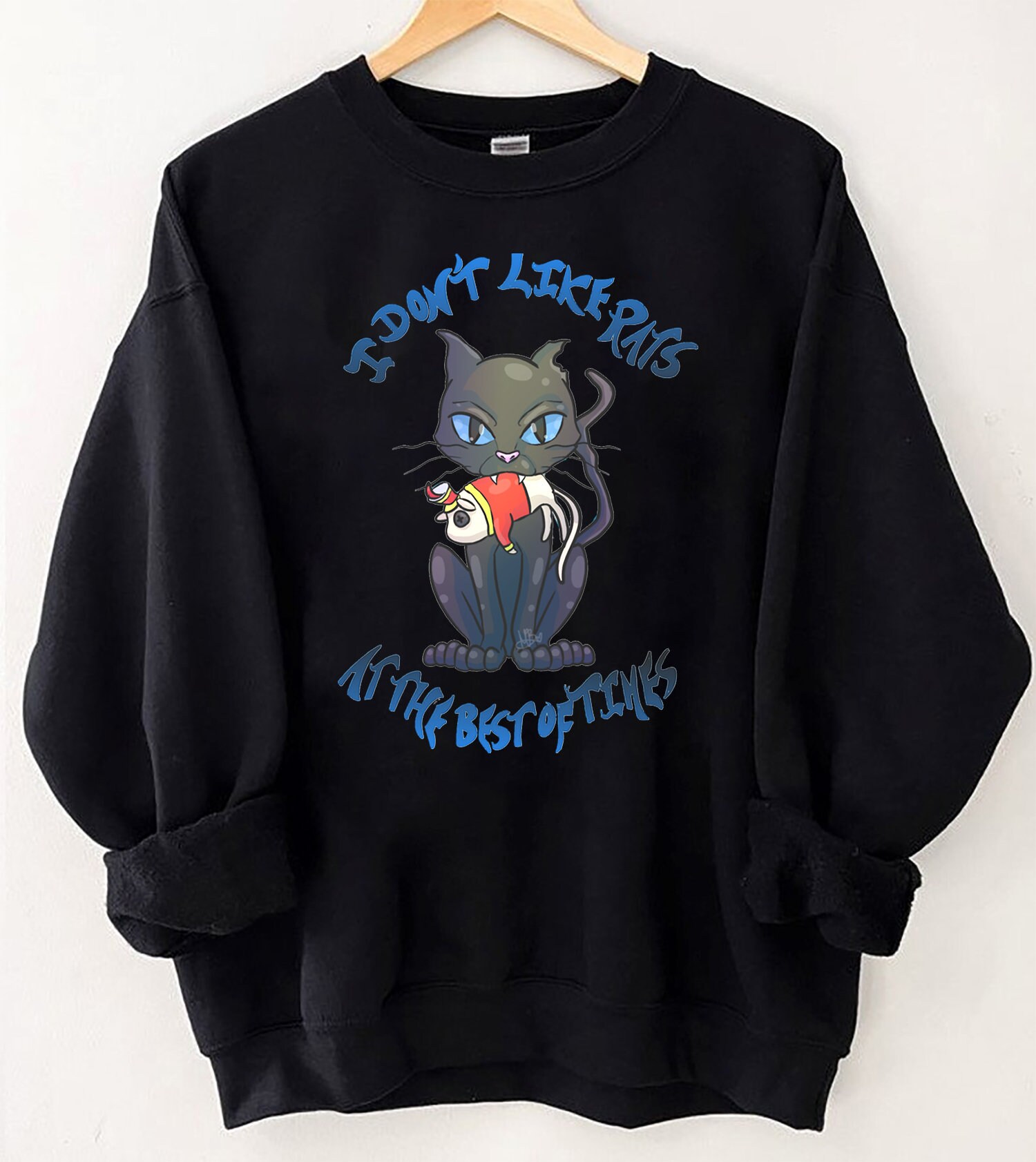 Coraline Cat Halloween Party Sweatshirt