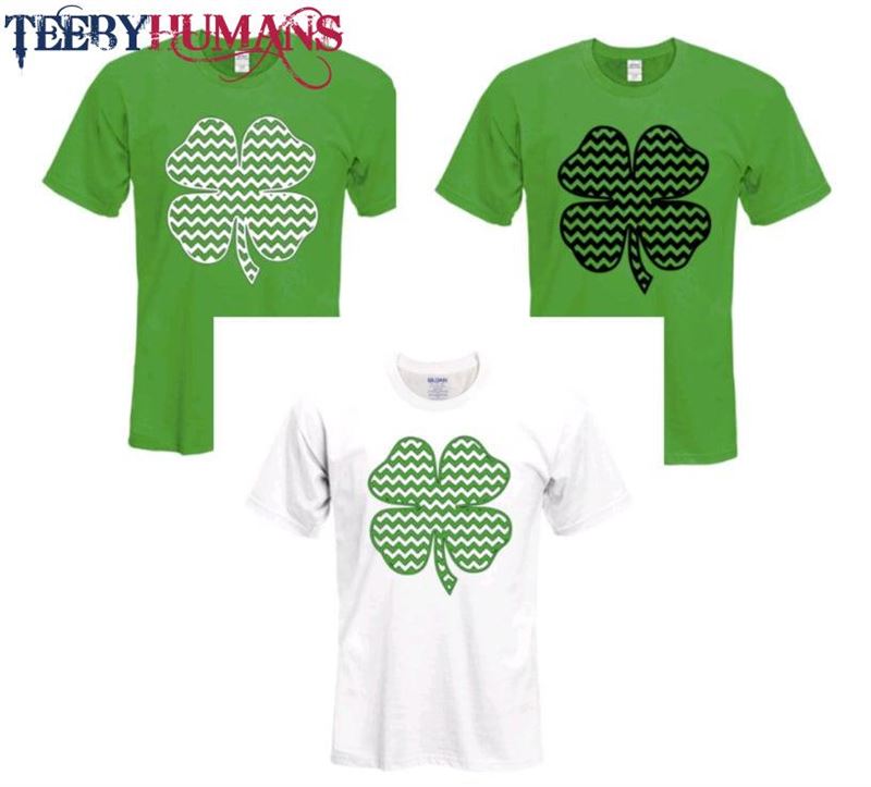 4 Leaf Clover St Patrick’s Day T-Shirt Hoodie Classic