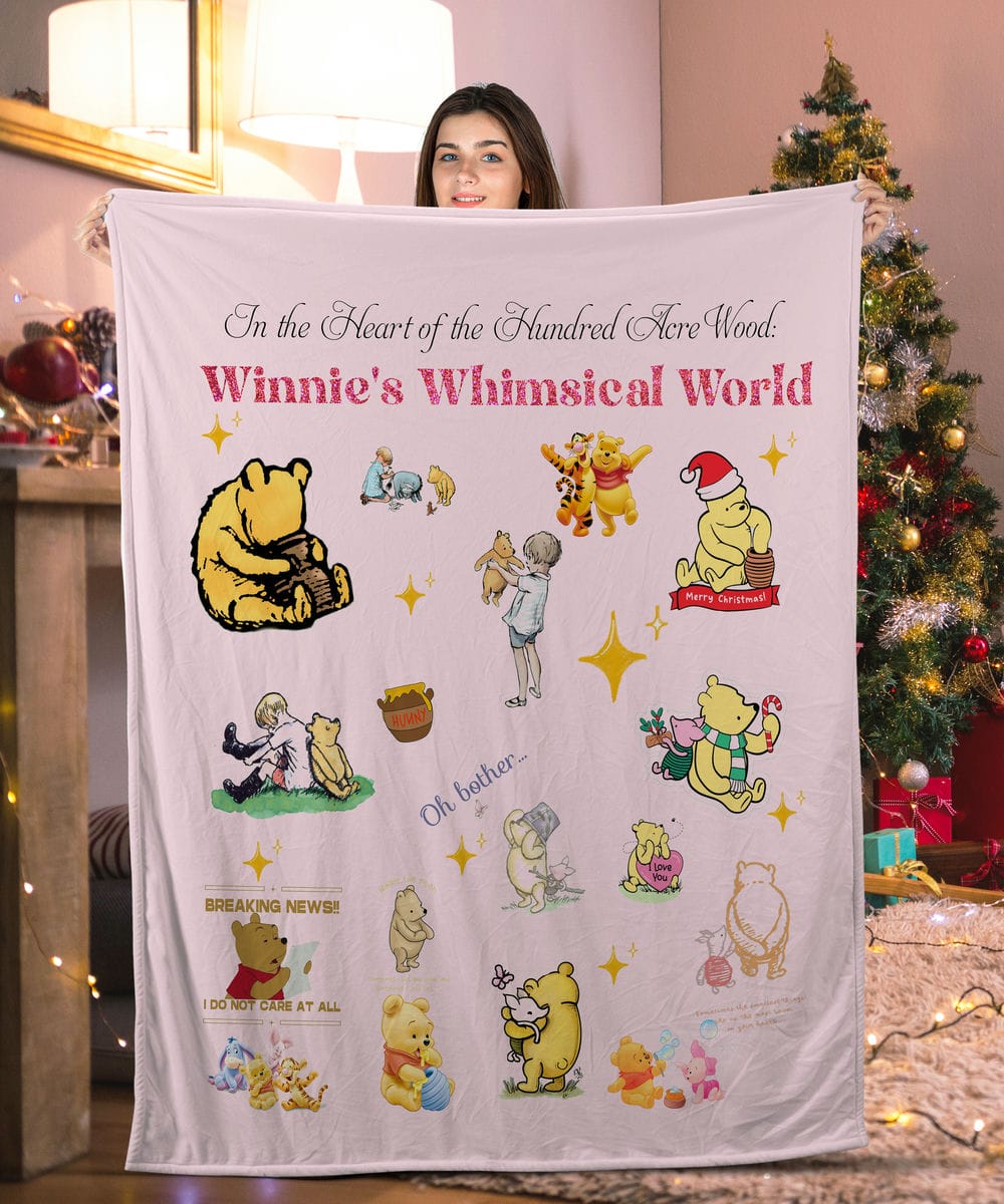 Adventures with Pooh Tales of Friendship and Fun Winnie the Pooh Sticker Blanket