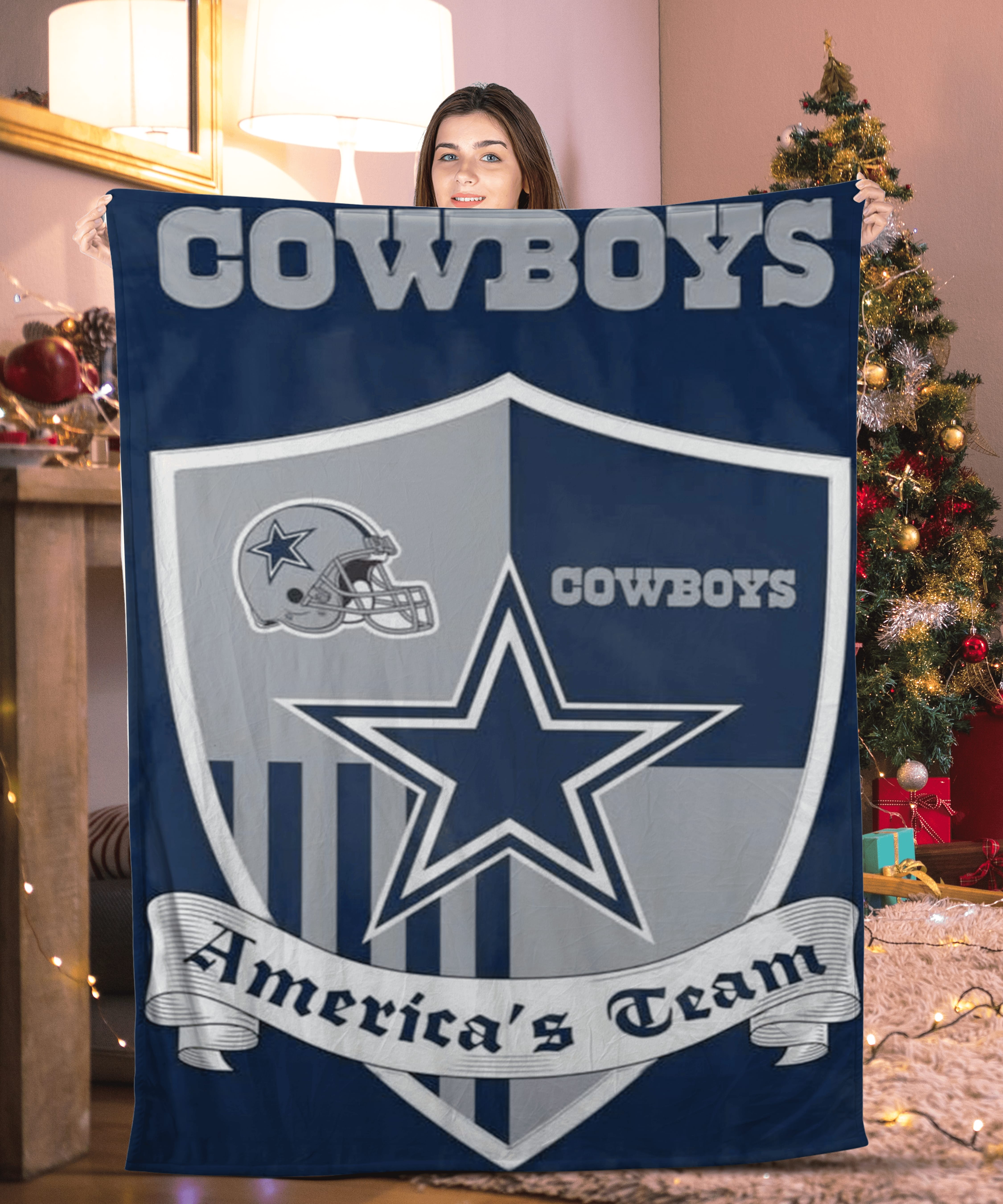 America’s Team Dallas Cowboys Blanket