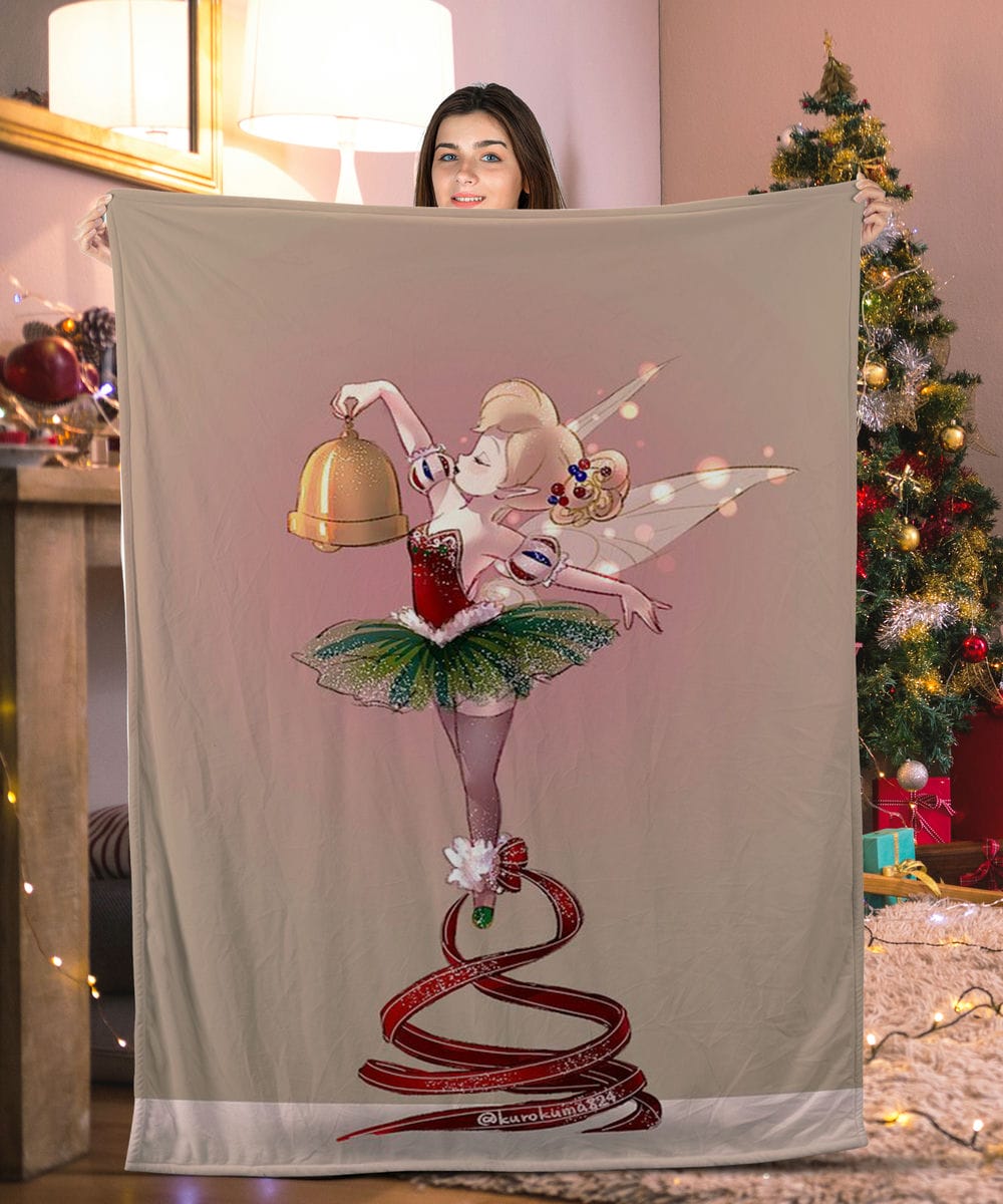 Ballet Fairy Tinkerbell Blanket