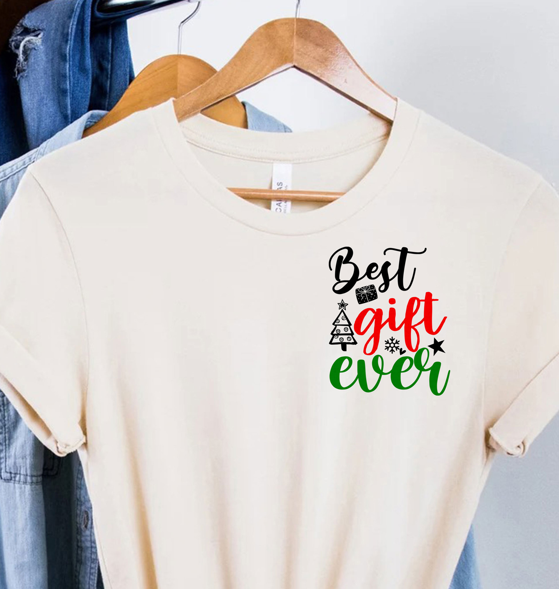 Best Ever Christmas Holiday Gift Tee –