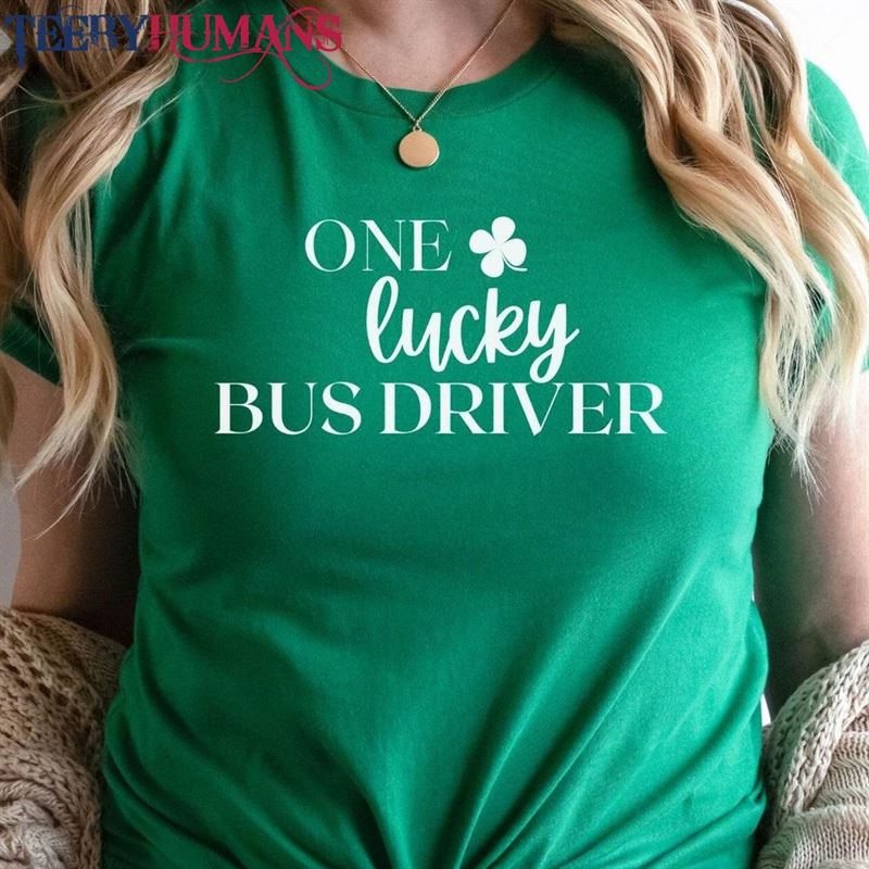 Bus Driver Shirt St Patrick’s Day T-Shirt Classic