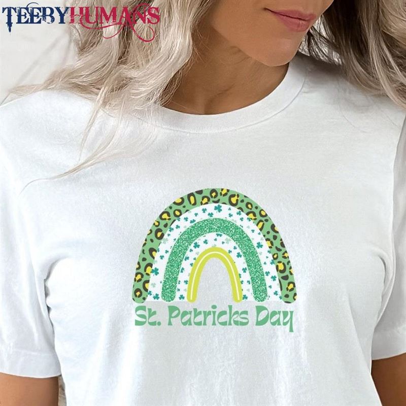 Chic Boho St Patricks Day Jersey Short Sleeve Tee For Women Perfect Tshirt Tees Sweatshirt Hoodie