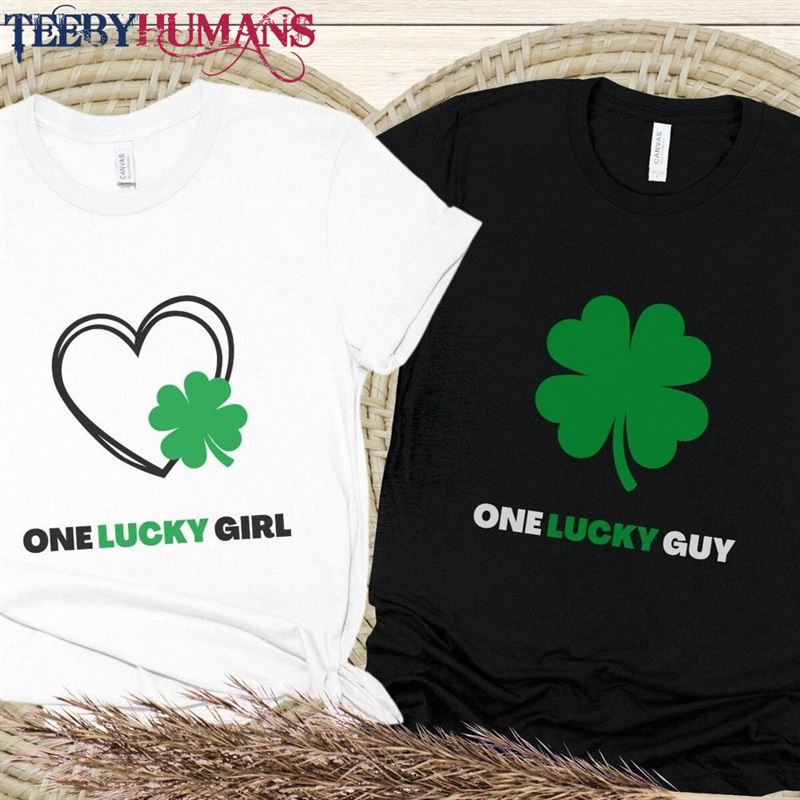 Couples St Patrick’s Day T-Shirt Shirt For Him Classic Hoodie