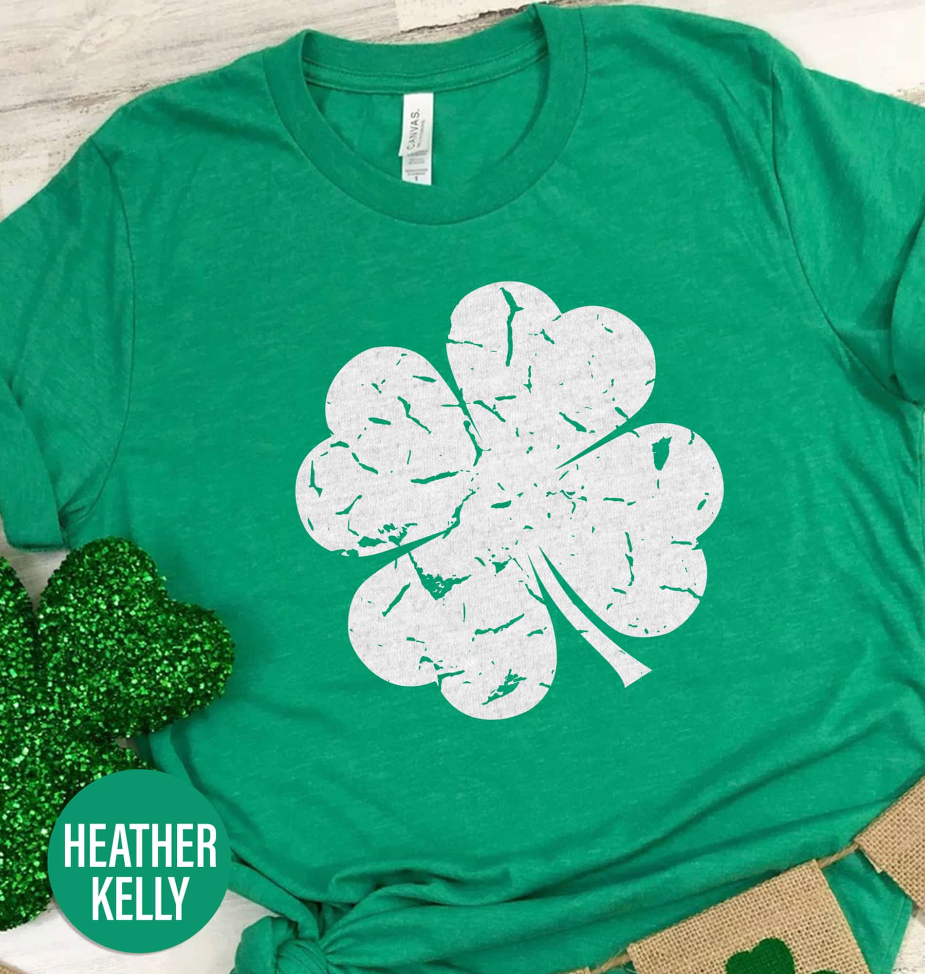 Cracked Clover St. Patrick’s Day T shirt