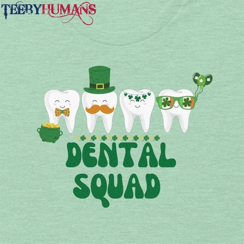 Dentist Gift For St Patrick’s Day Dental Squad Shirt Classic T-Shirt