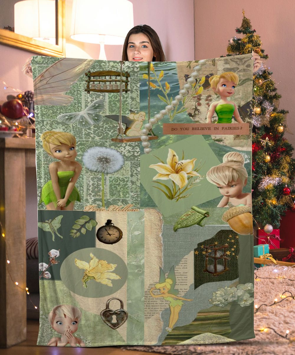 Do You Believe In Fairies TinkerBell Blanket