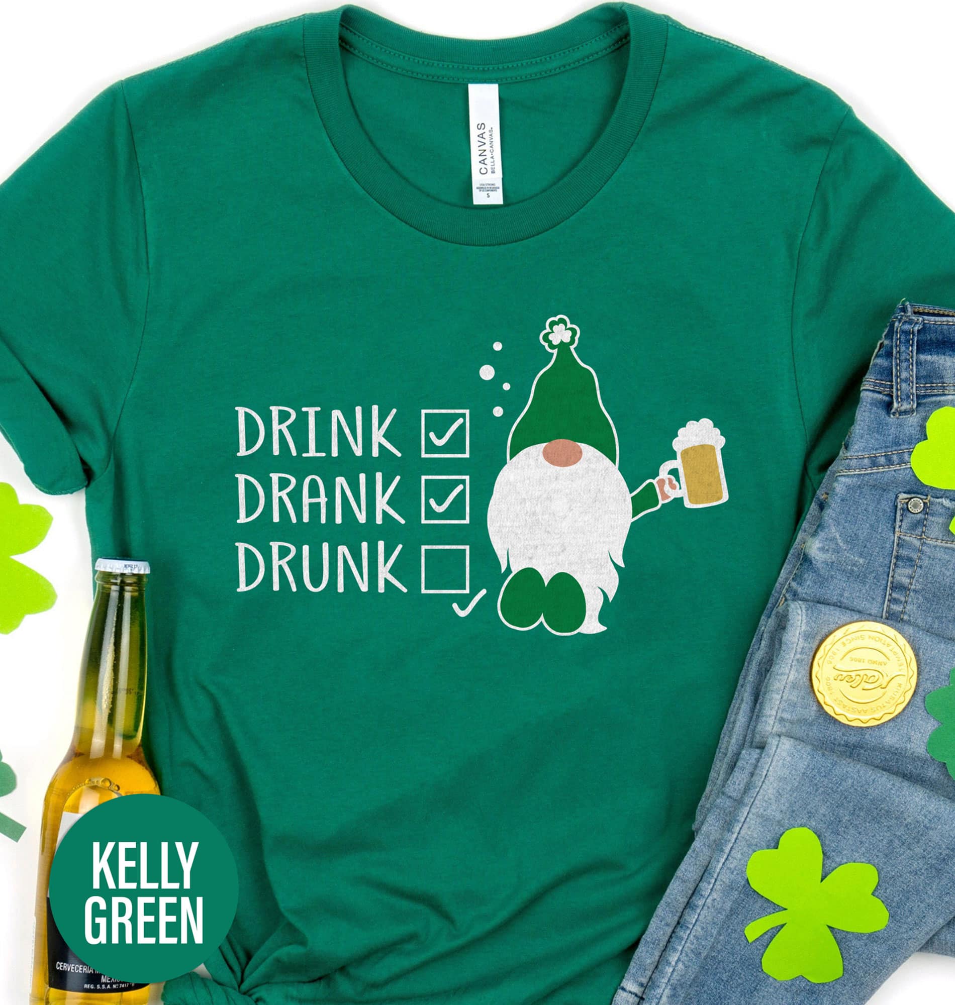 Drunk Gnomes St. Patrick’s Day T shirt