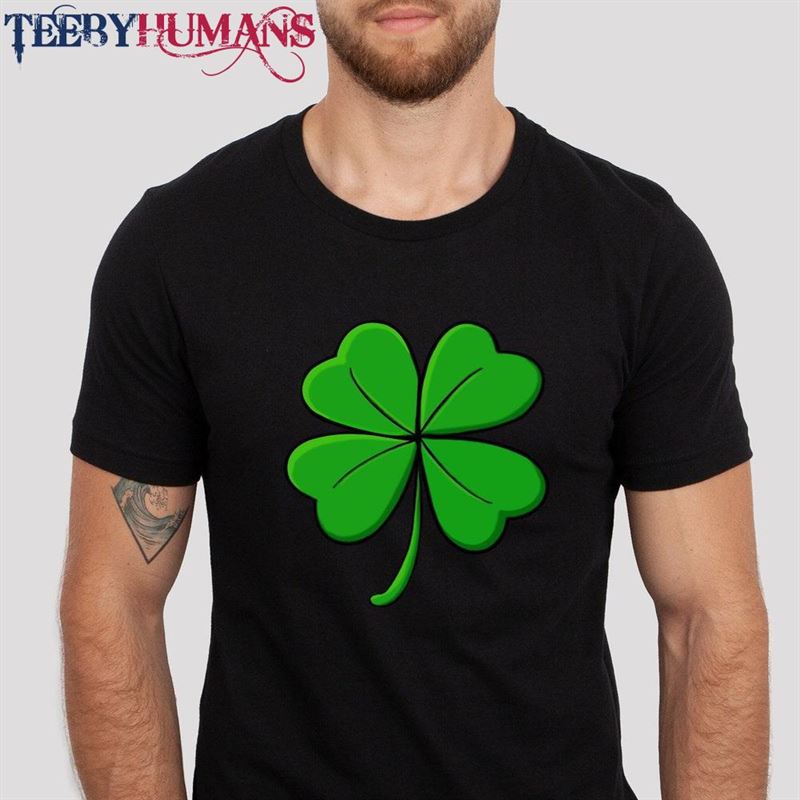 Four Leaf Clover Shirt St Patrick’s Day T-Shirt Hoodie