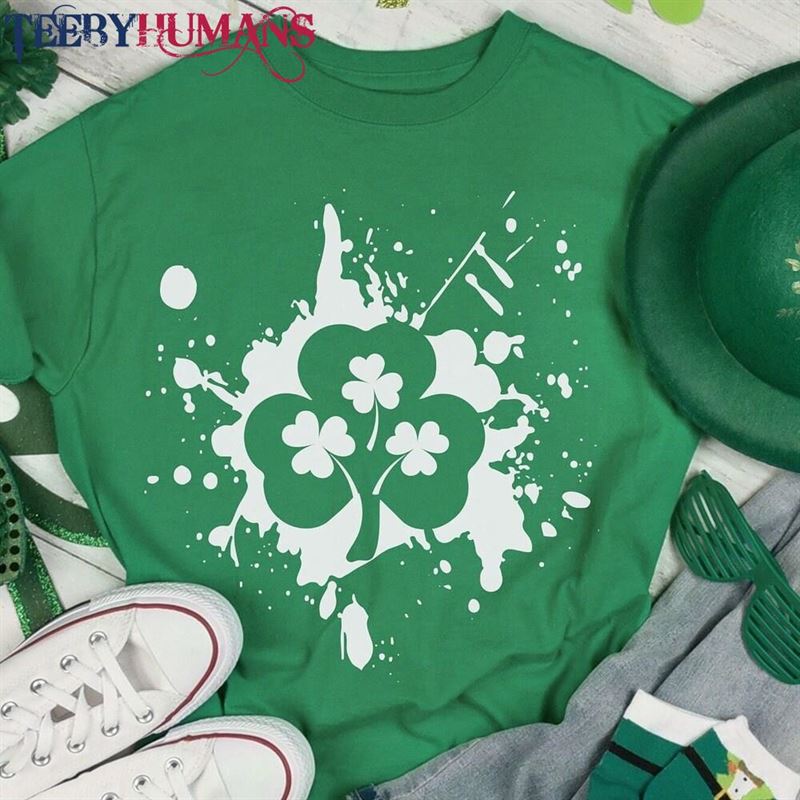 Green Shamrock Shirt St Patrick’s Day T-Shirt Classic Hoodie