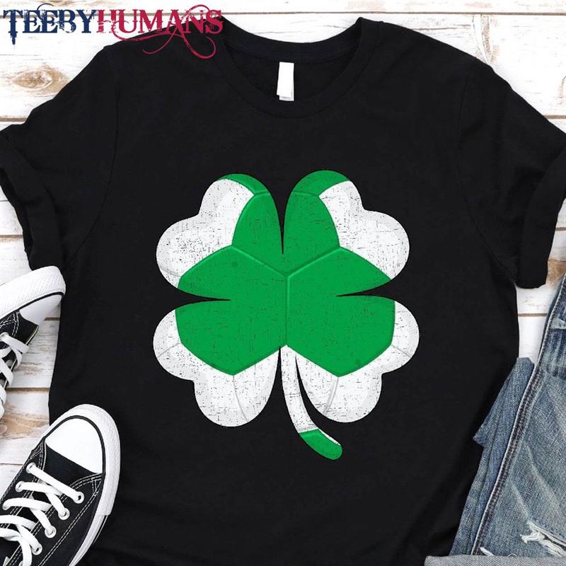 Handball Lovers Green Shamrock Leaf St Patricks Day T-Shirt Sweatshirt Unisex