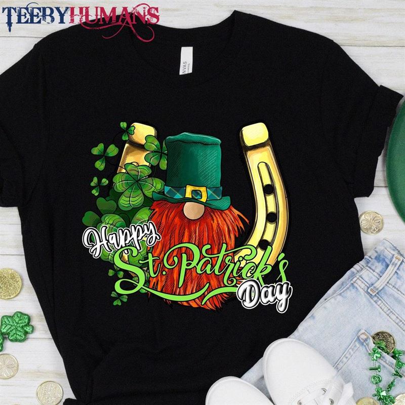 Happy Patrick Day Gnome Patty’s Shirt Lucky Classic Unisex