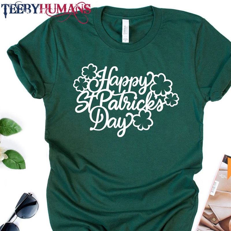 Happy Patricks Day Shirt St Irish Gifts Unisex T-Shirt