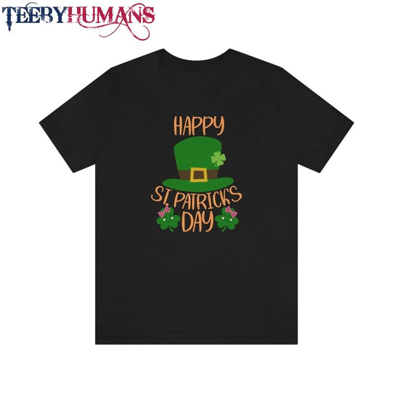 Happy St Patrick’s Day Clover Leprechaun Hat Sweatshirt T-Shirt