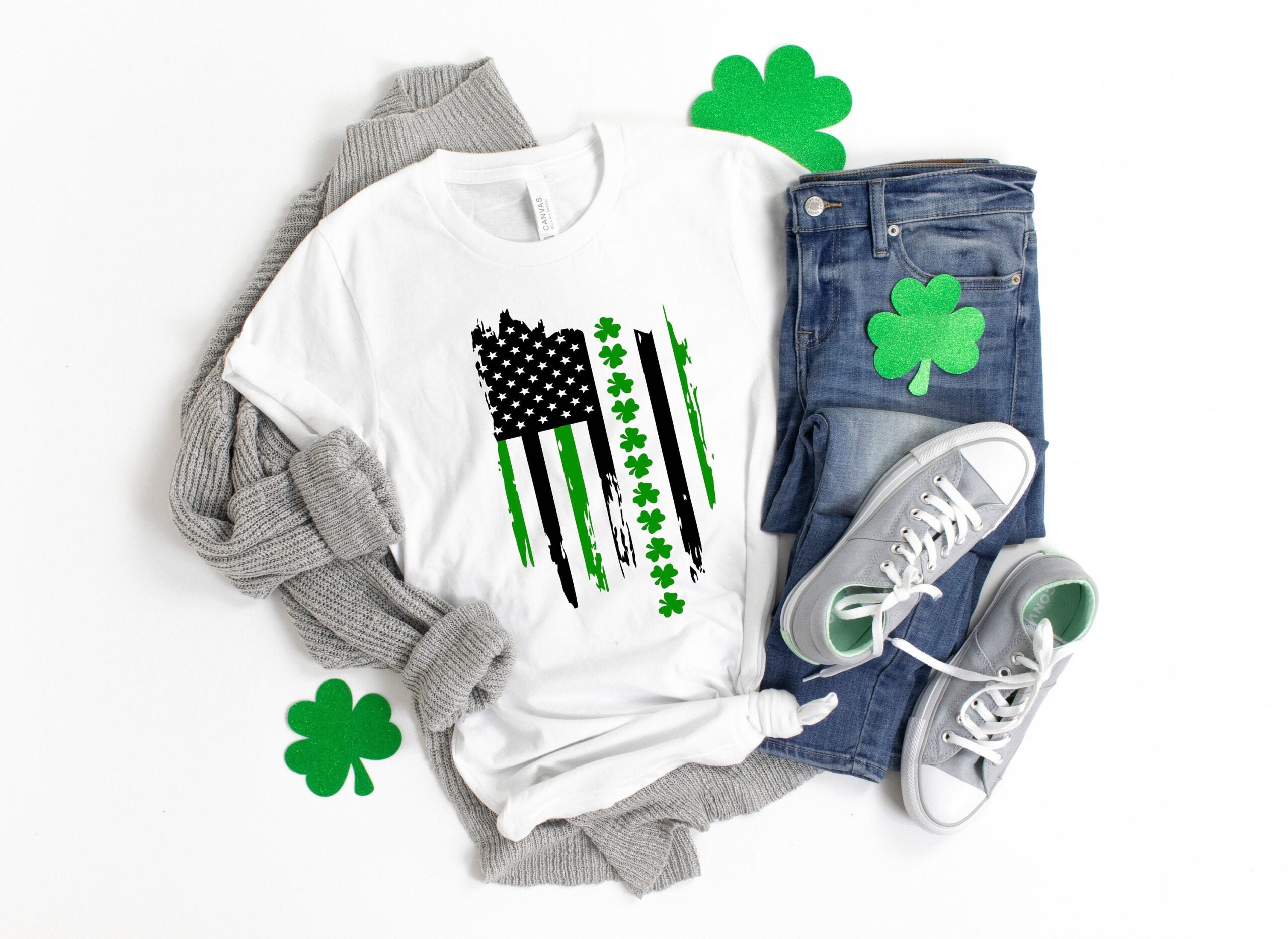 Happy St Patricks Day Shamrock Family Matching Shirt