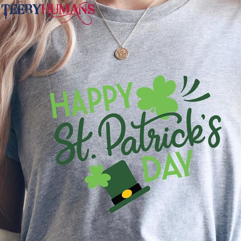 Happy St Patricks Day Shirt Irish Gifts Classic Hoodie