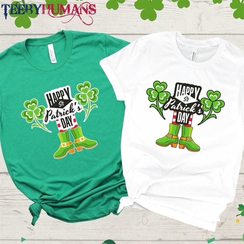 Happy St Patrick’s Day Shirt Shamrock T-Shirt Unisex Classic