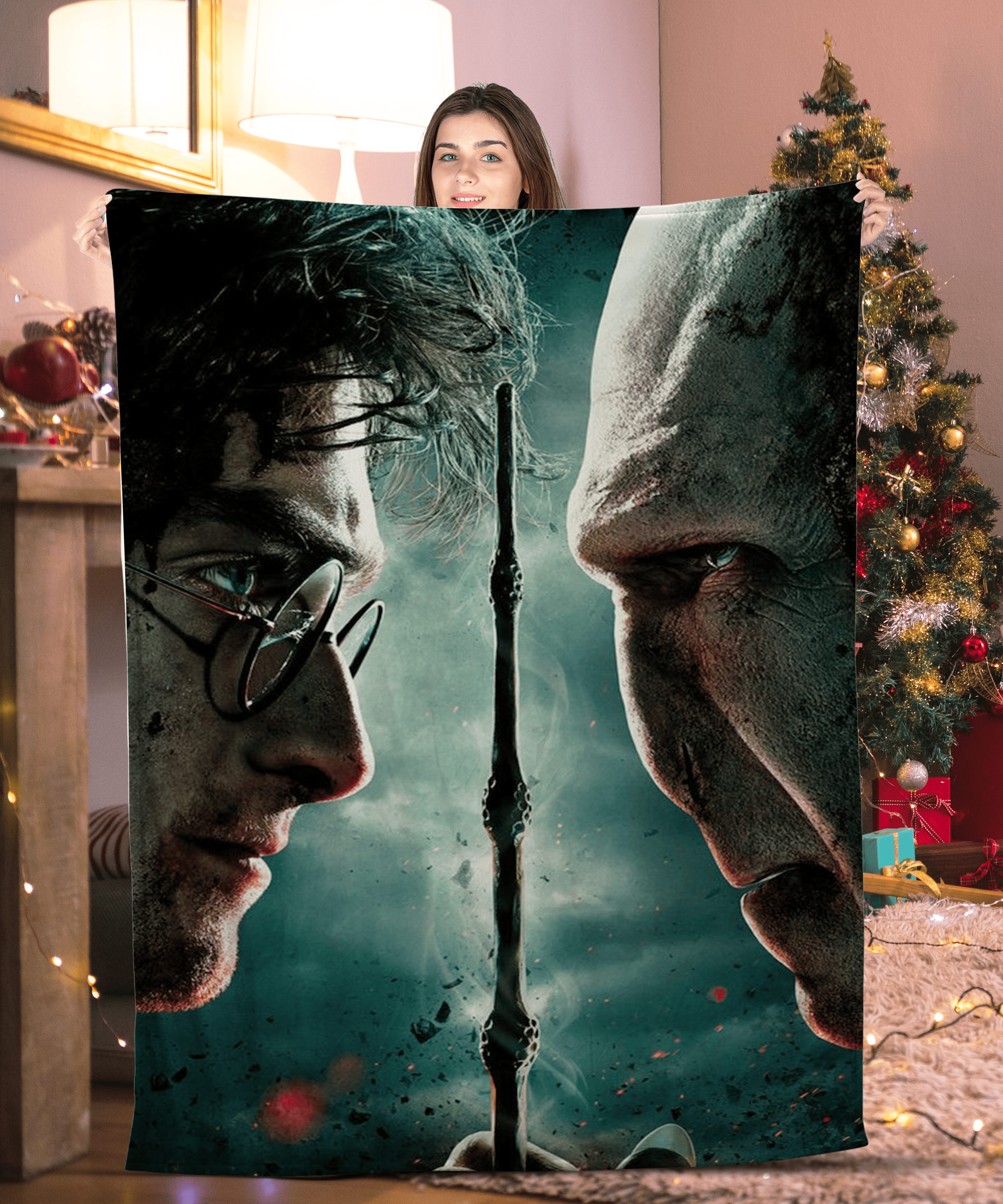 Harry Potter Blanket, Voldemort & Harry Potter Blanket