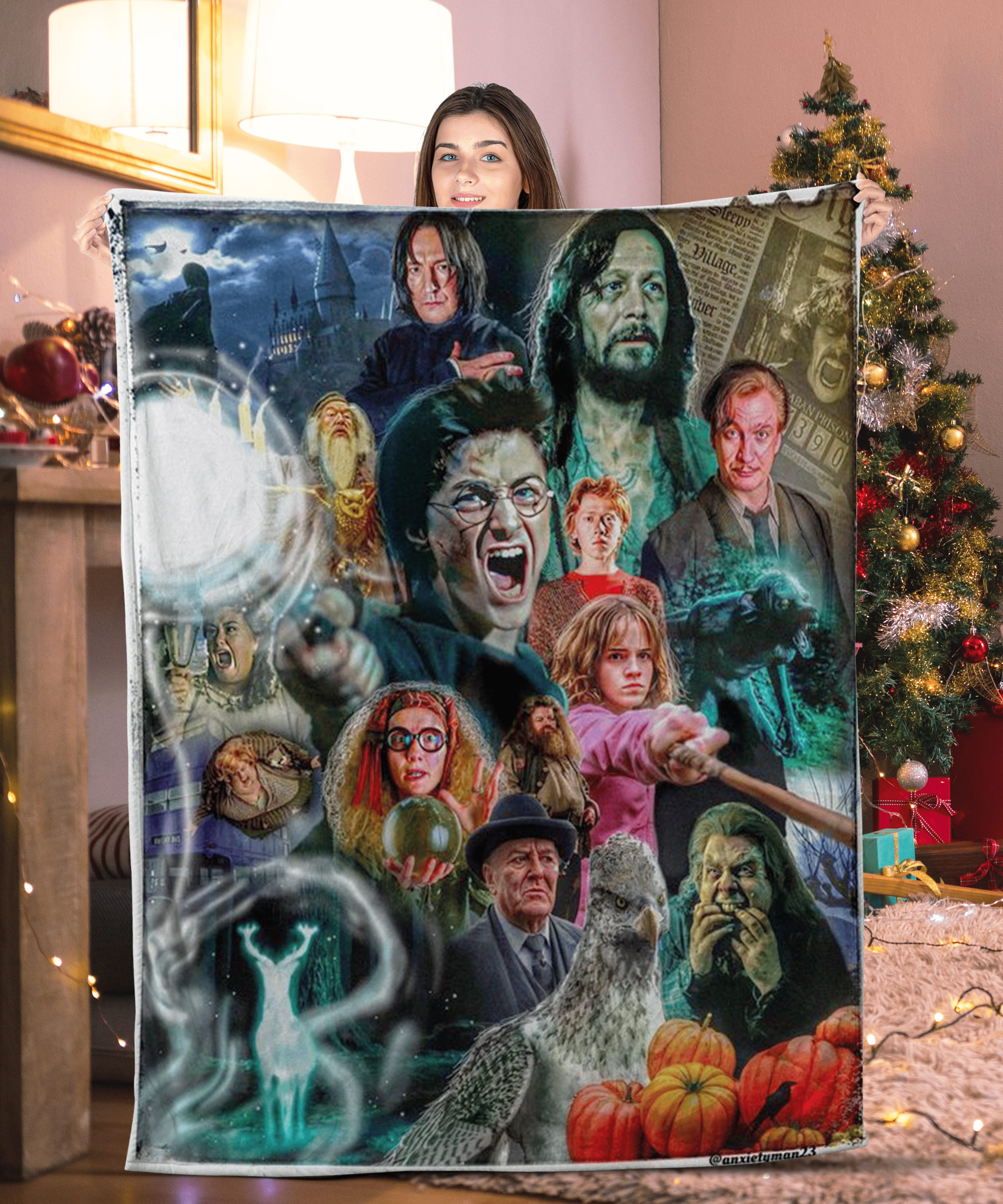 Harry Potter Character Blanket