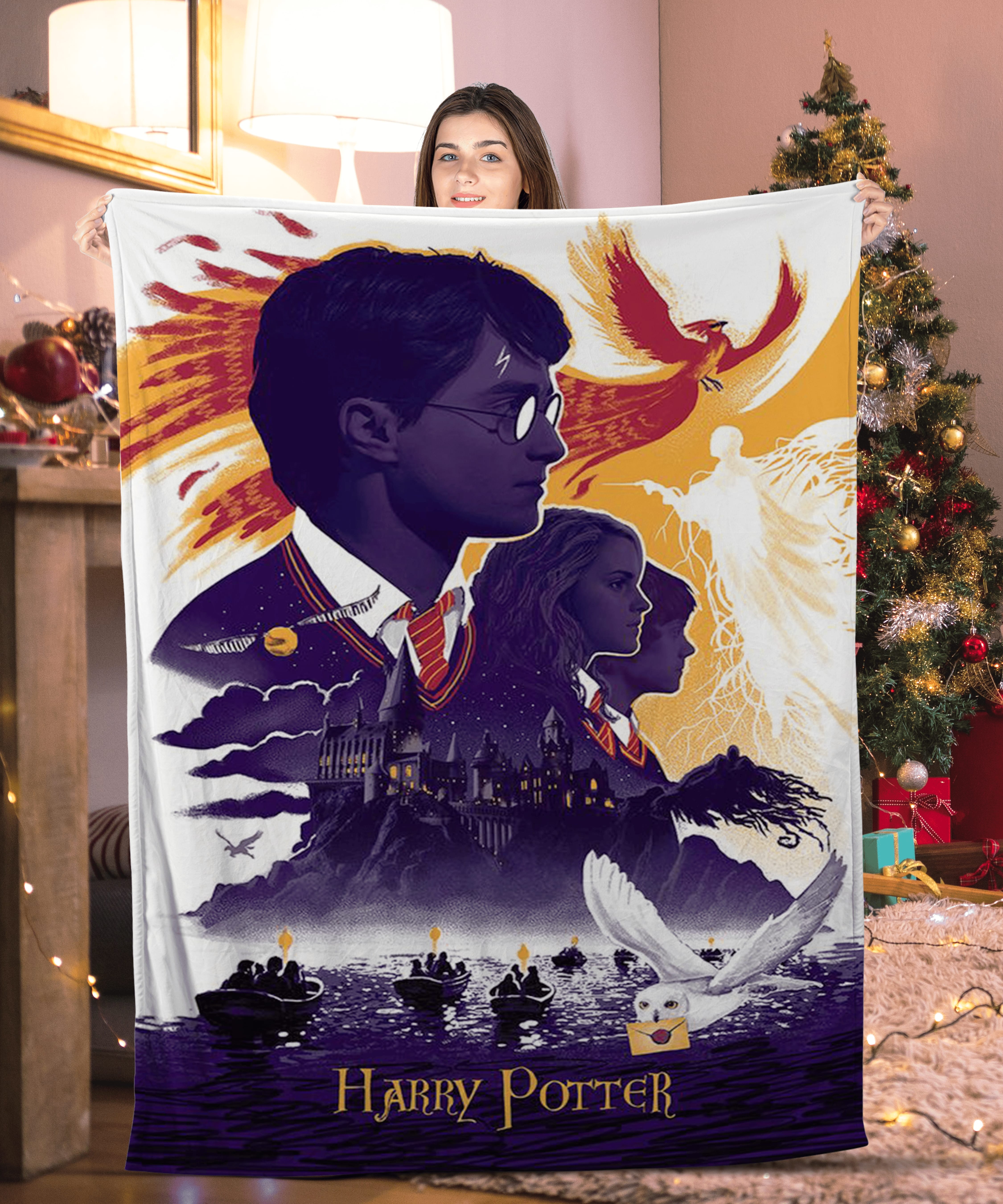 Harry Potter Hermione Granger Ron Weasley Harry Potter Blanket