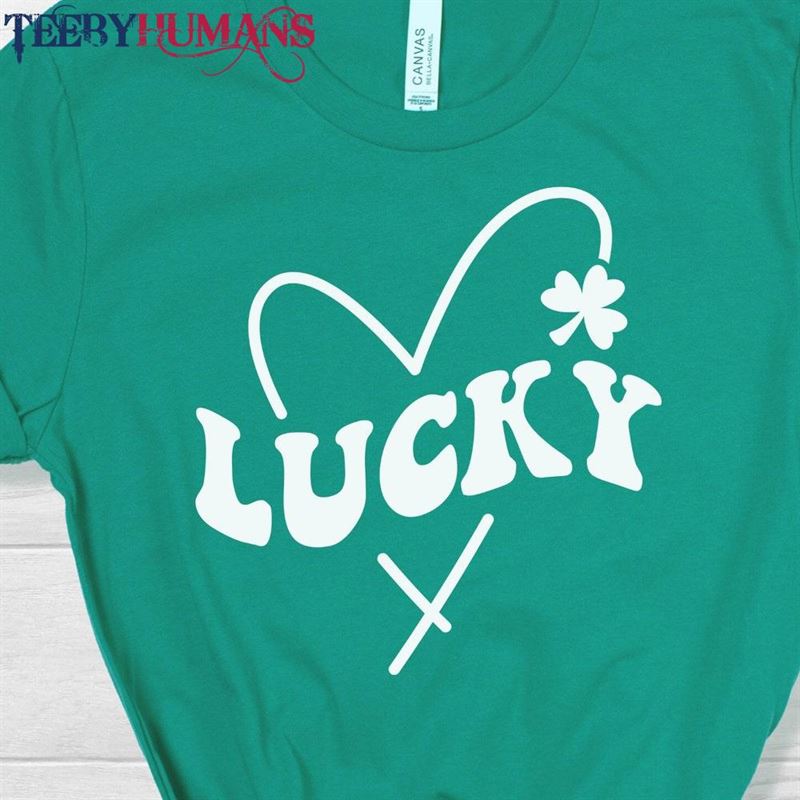 Heart Shamrock Shirt Matching St Patricks Day Shirts Patrick Unisex Hoodie