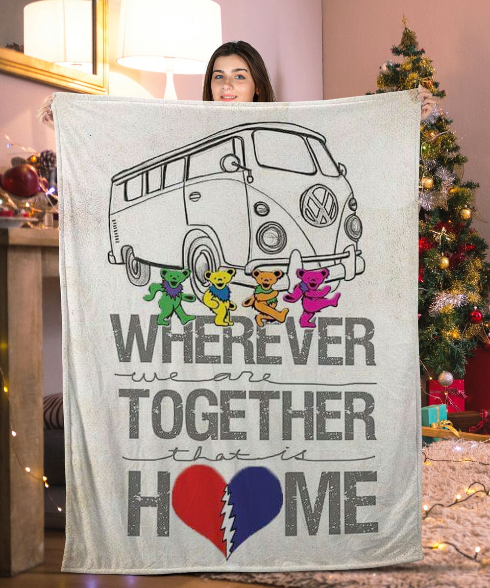 Home Grateful Dead Blanket