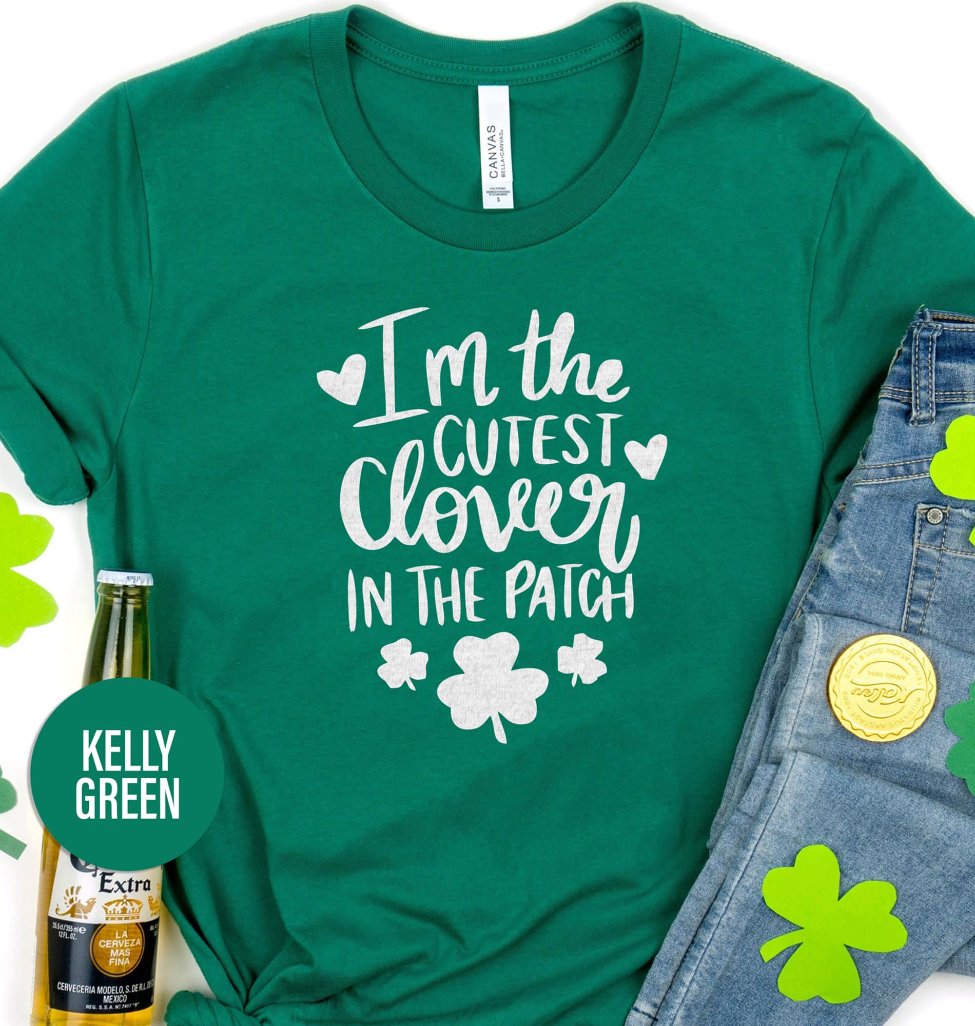 I’m the Cutest Clover in the Patch Tee St. Patrick’s Day T shirt