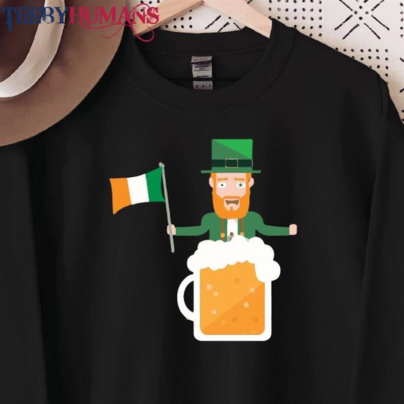 Irish Beer Sweatshirt Sweater Shirt St Patrick Unisex T-Shirt