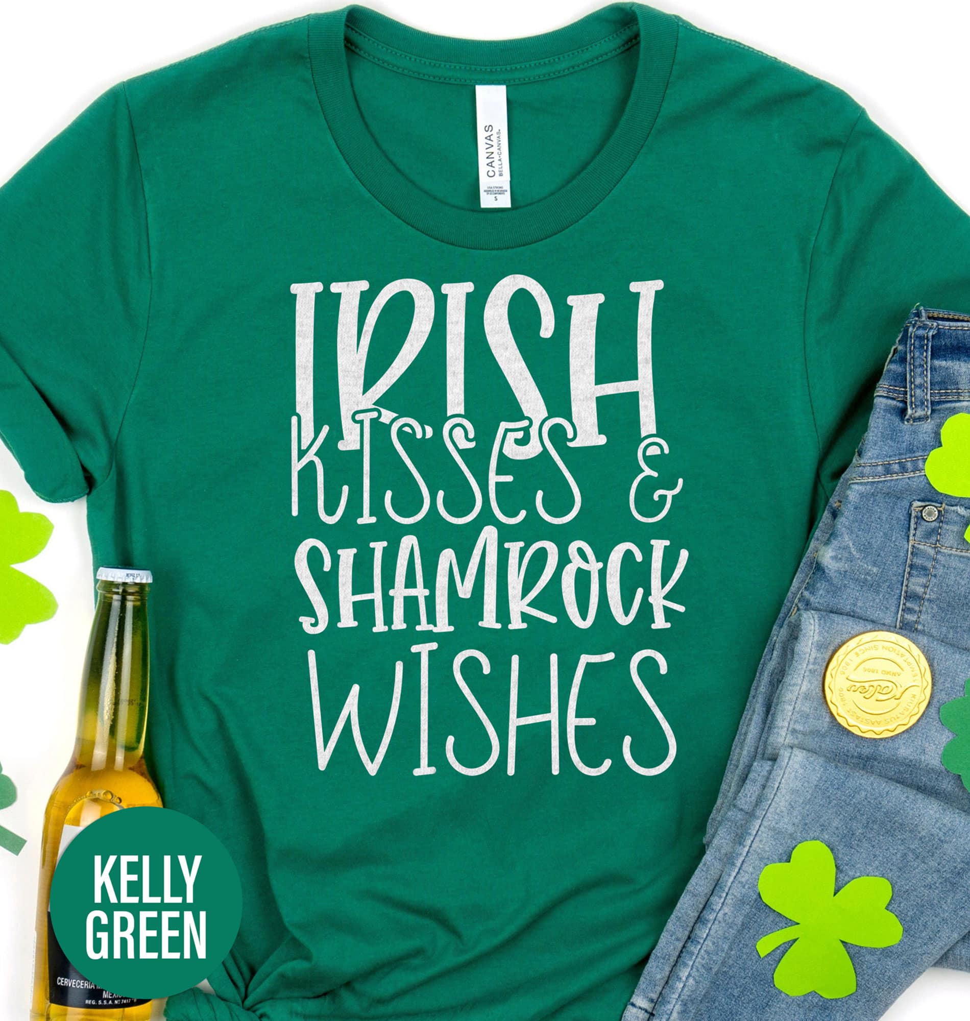 Irish Kisses St. Patrick’s Day T shirt