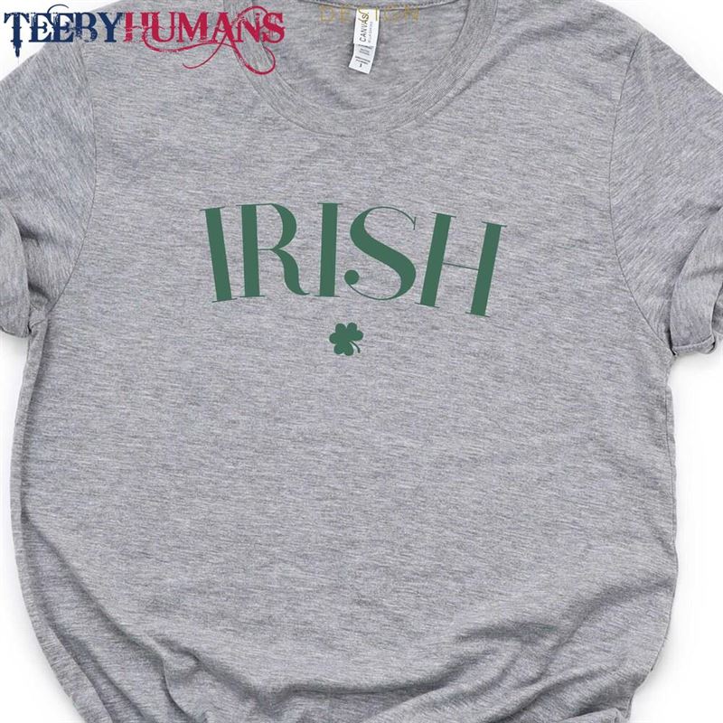 Irish Shamrock T-Shirt St Patricks Day Ireland Hoodie Classic