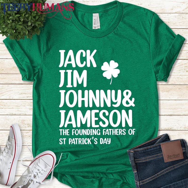 Jack Jim Johnny Jameson St Patrick’s Day T-Shirt Funny Hoodie Classic