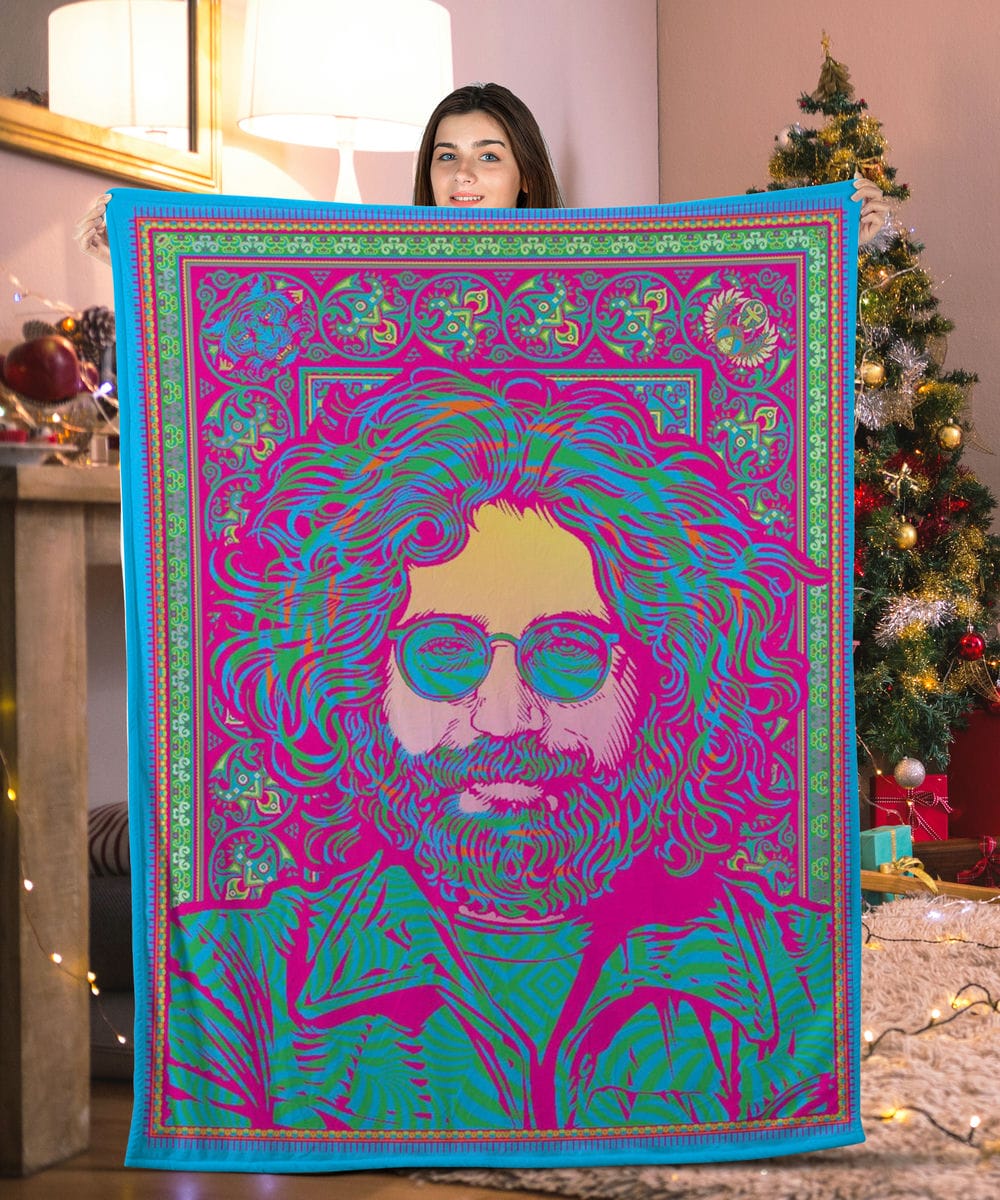 Jerry Garcia Grateful Dead Blanket