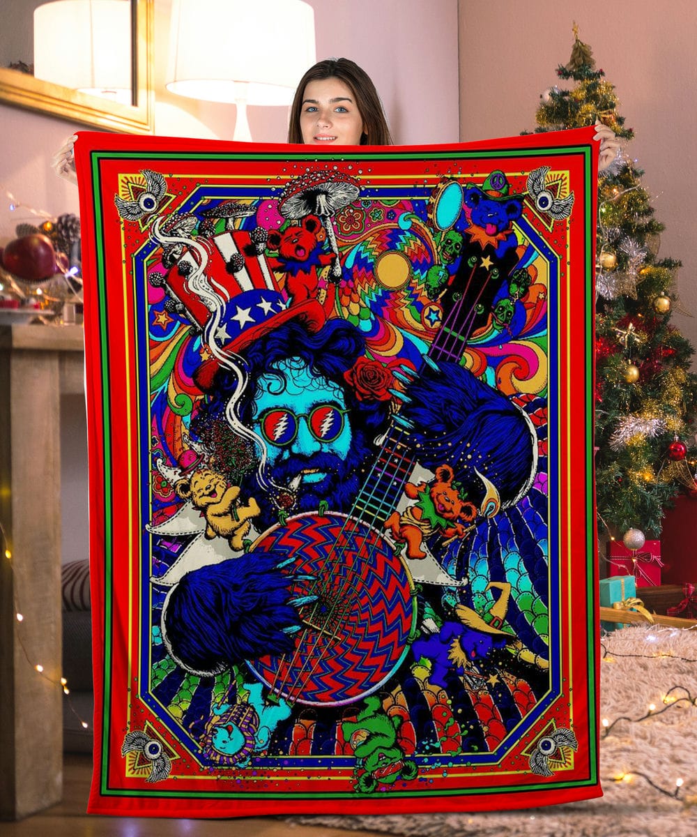 Jerry Garcia Grateful Dead Grateful Dead Blanket