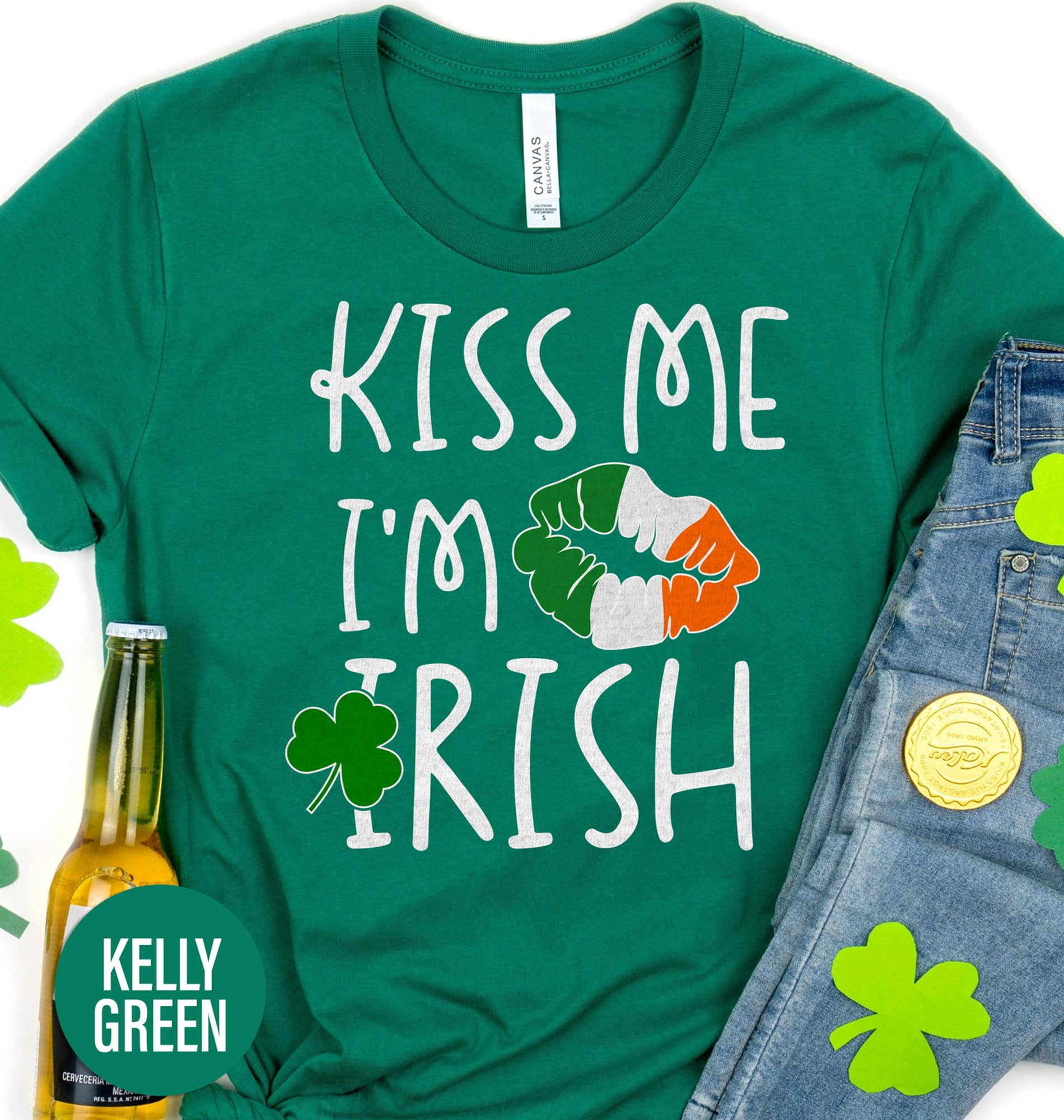 Kiss Me I’m Irish St. Patrick’s Day T shirt