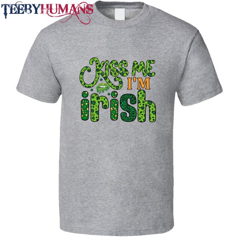 Kiss Me I’m Irish T-Shirt St Patrick Classic