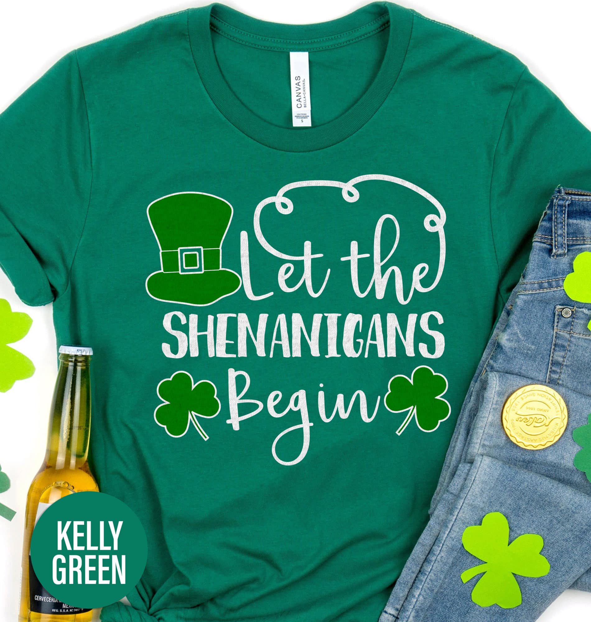 Let the Shenanigans Begin St. Patrick’s Day T shirt