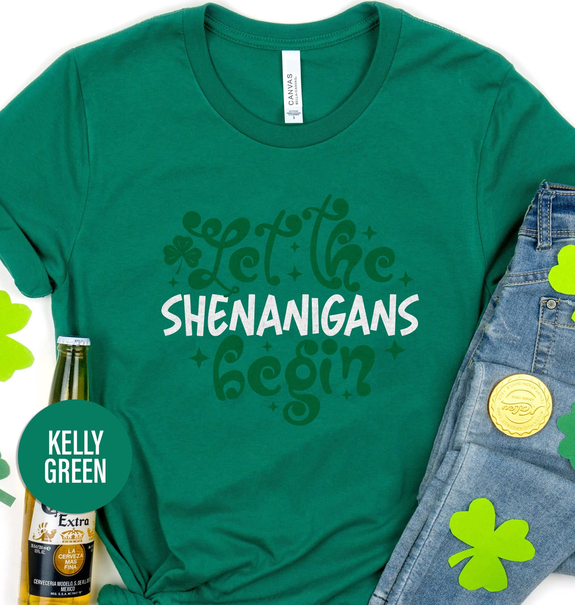 Let the Shenanigans Begin Tee St. Patrick’s Day T shirt