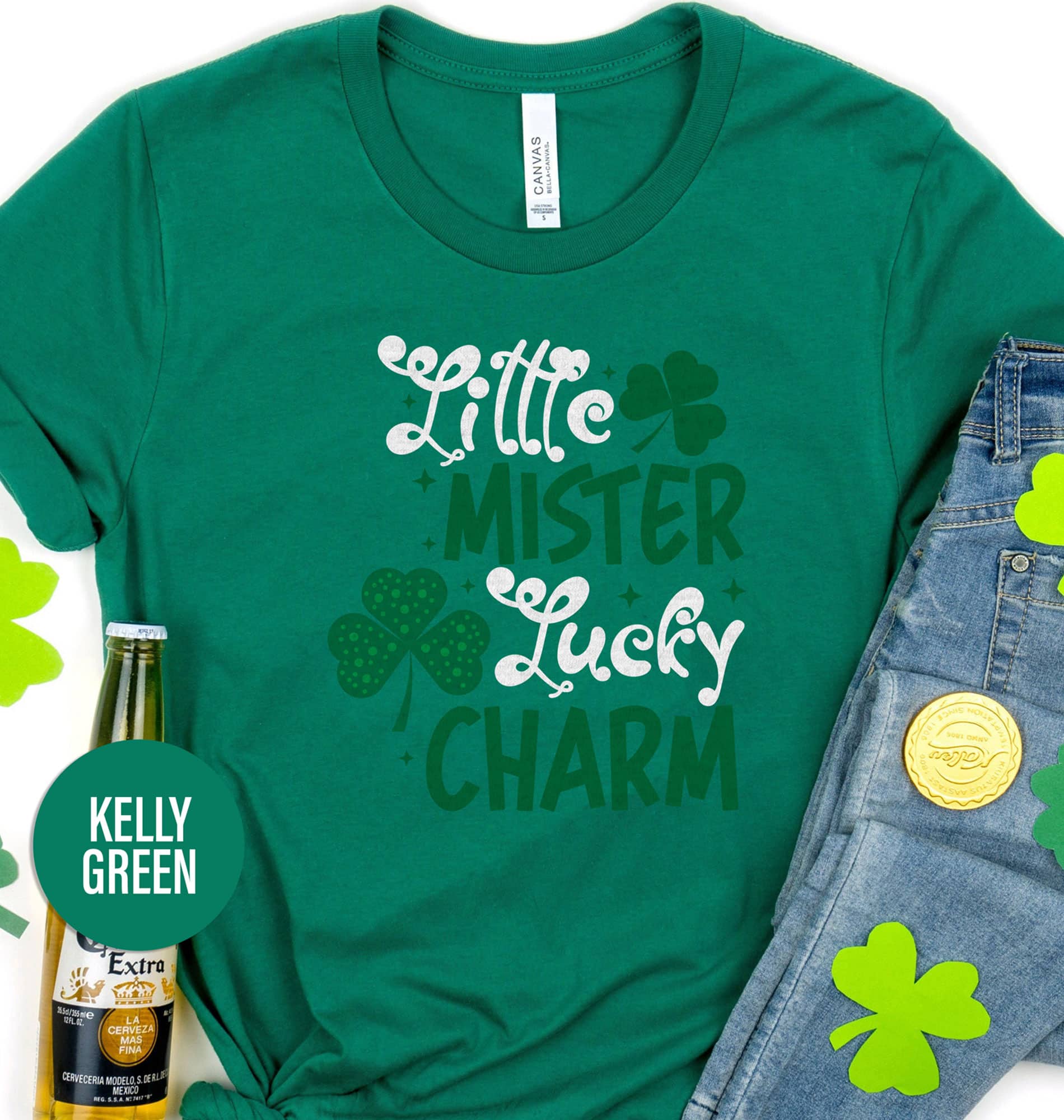 Little Mister Lucky Charm Tee St. Patrick’s Day T shirt