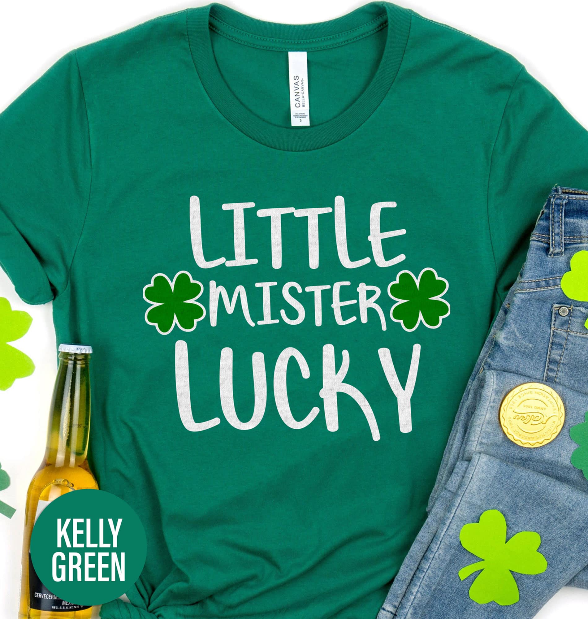 Little Mister Lucky St. Patrick’s Day T shirt