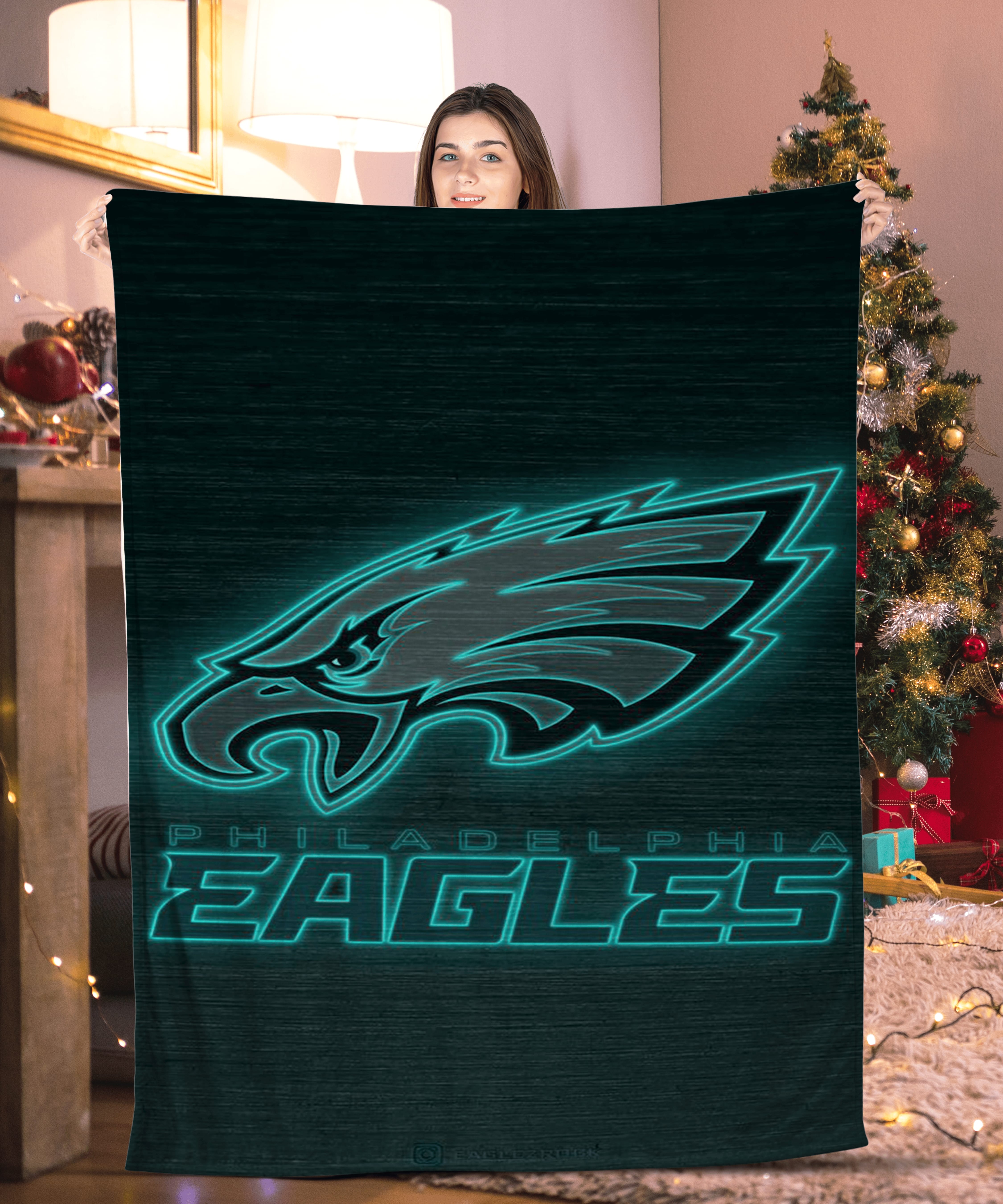 Logo Philadelphia Eagles Blanket