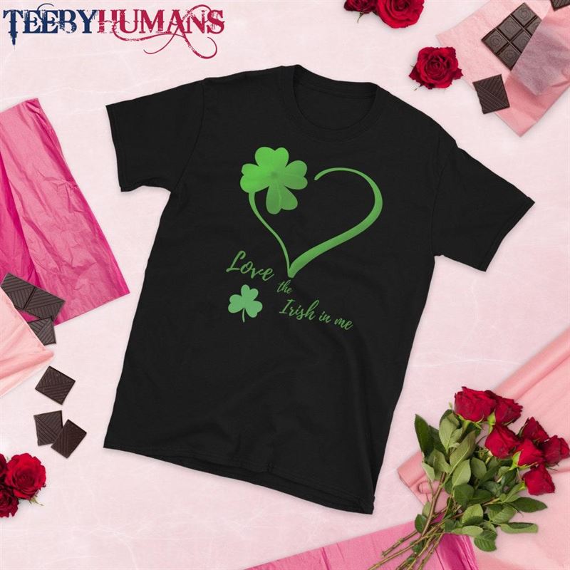 Love The Irish Short Sleeve Unisex T-Shirt St Patricks Day Classic